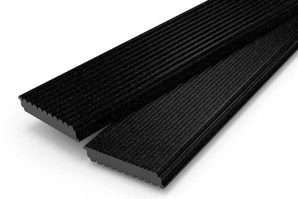 Stadia black arena composite deck board