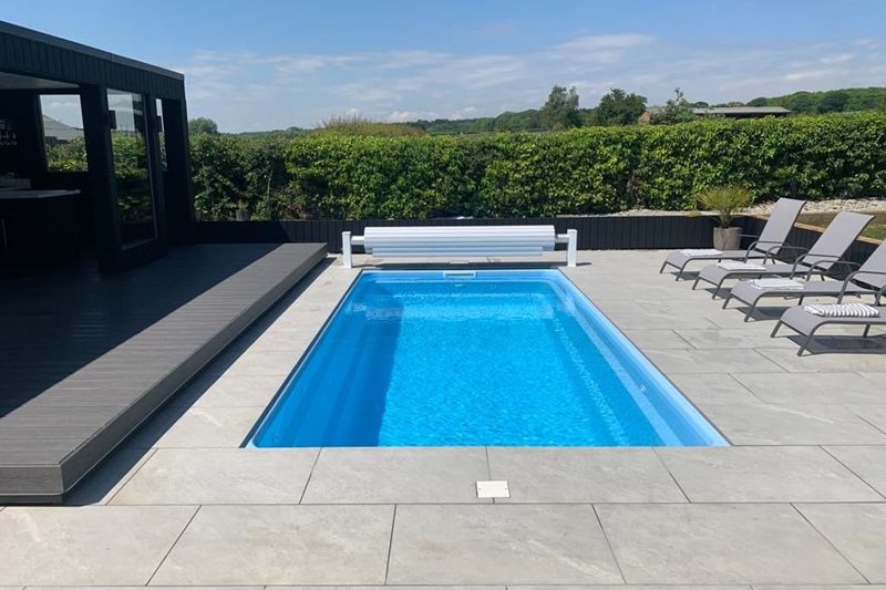 Ark Design pool and composite decking