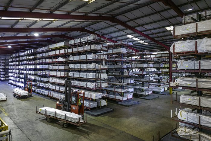 Our warehouse in Scunthorpe