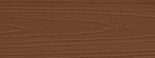 Cinnamon brown capped composite decking sample