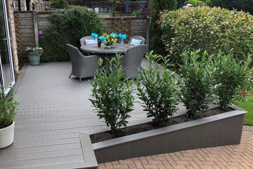 How to finish composite decking edges