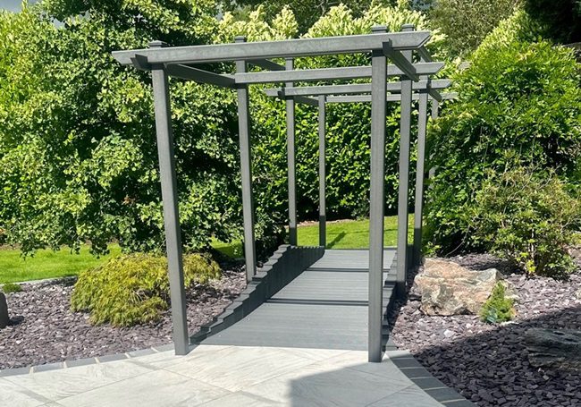 Composite pergola