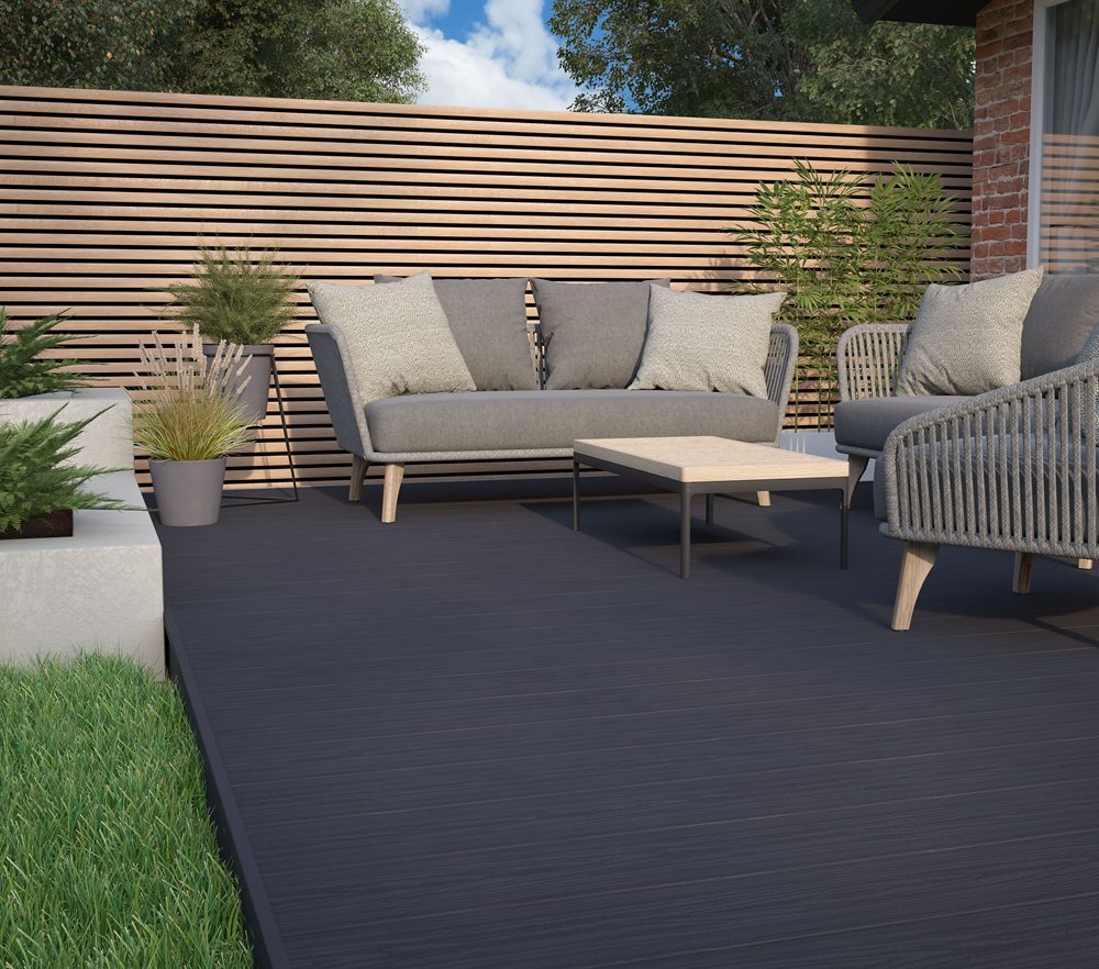 PVC extra wide decking