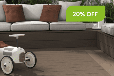 Ribbed and Grooved Composite Decking Boards | Ecodek