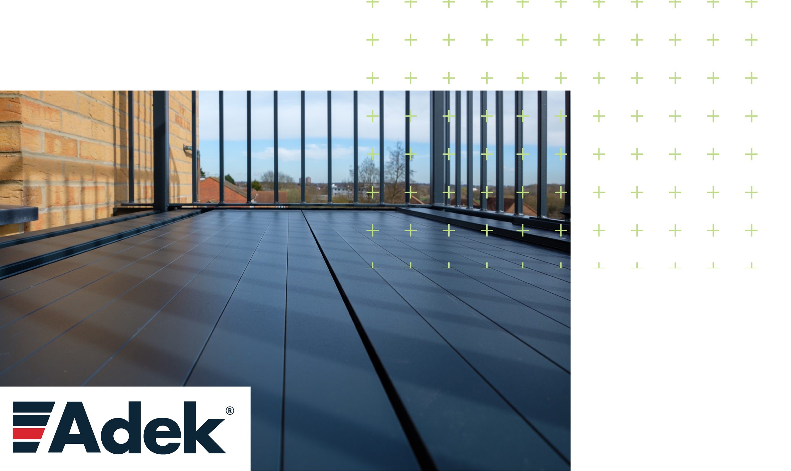 Non combustible aluminium decking
